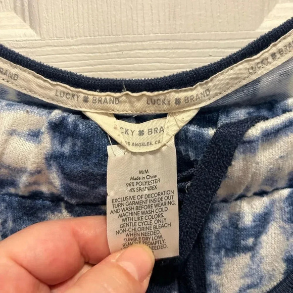 Lucky Brand 2 Piece Pajama Set Lounge‎ Tank Pants size Medium - Picture 2 of 8